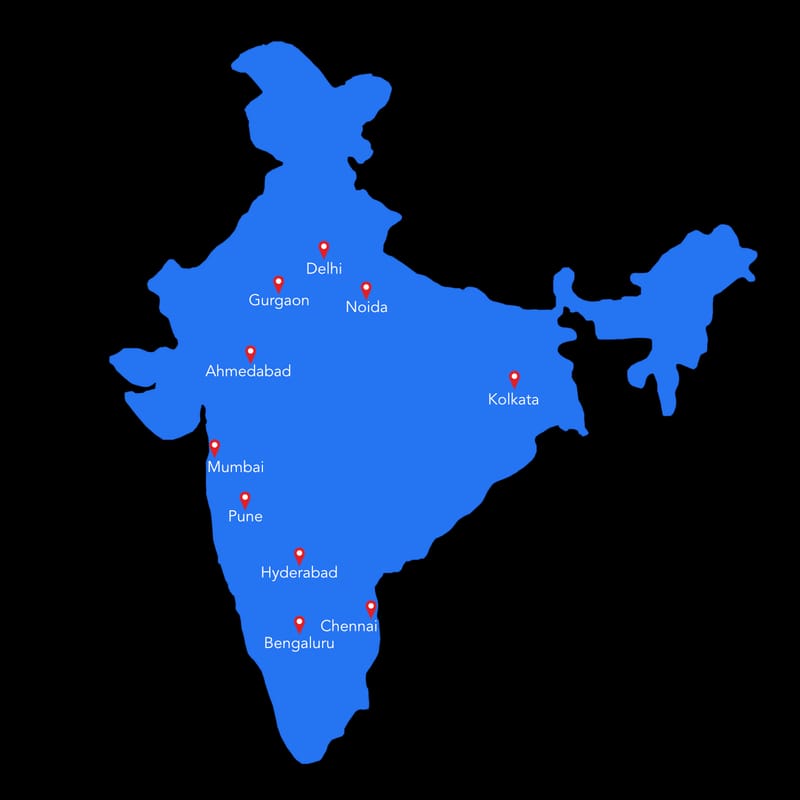 Warehouse Locations across India